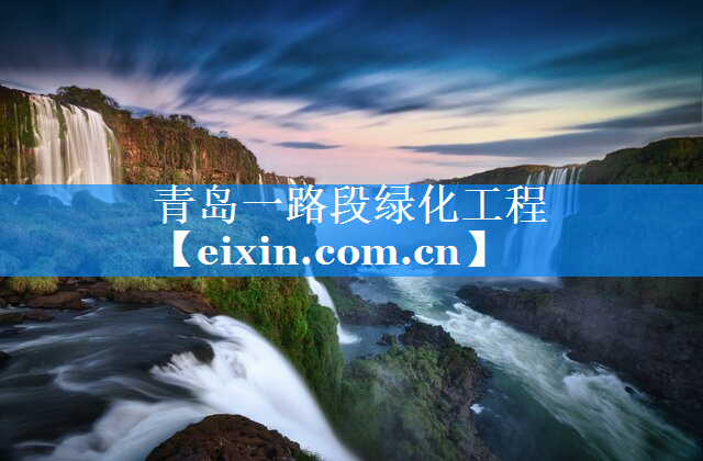 青島一路段綠化工程